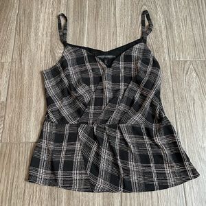 EUC White House Black Market Sleeveless Blouse